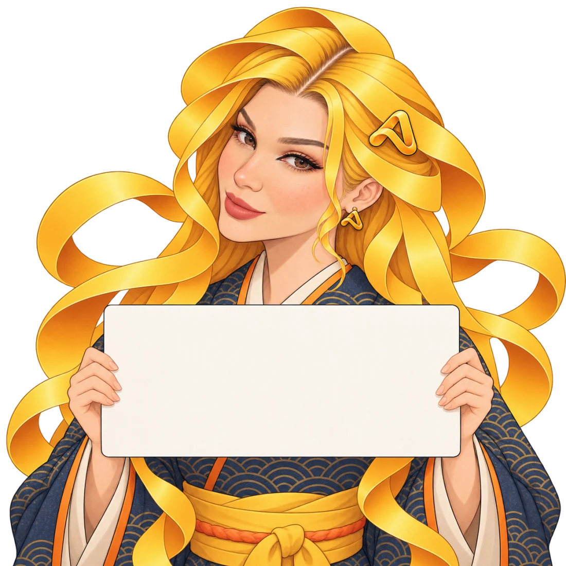 Robi, ALL’s guide, holding a sign: USD 3.99 a month